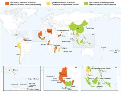 Does Aquaculture Support the Needs of Nutritionally Vulnerable Nations?